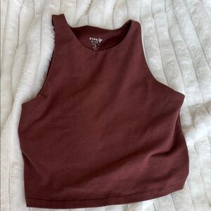 Old Navy Red Crop Tank Top Sleeveless